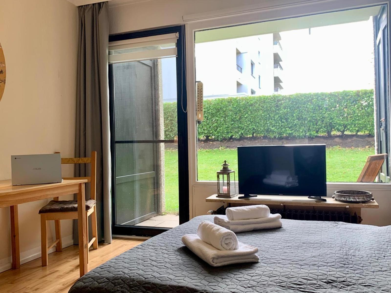 Tt Living I Souterrain Mit Terrasse I Naehe Hbf I Kostenlos Parken Apartment